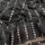 Black Color  embroidery And sequence work Satin Saree