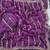 Magenta Color  embroidery And sequence work Satin Saree