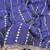 Purple Color  embroidery And sequence work Satin Saree