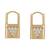Rose Plated Trendy Bali Huggie Earrings For Wo  And Girls