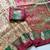 Cream-Rani Pink Color Silk Blend Saree With Blouse