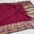 Magenta Color Georgette Saree With Blouse