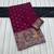 Magenta Color Georgette Saree With Blouse