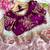 Light Pink Color embroidery  sequence Work Silk Blend Saree