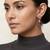 Gold Plated CZ Long Bar Leafe Hoop Dangle Drop Earrings for Girls and Wo 