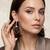 jiyanshi Square Arc Earrings | Gold-Plated Figure Geometric Dangle | Hypoallergenic Lightweight Jewelry for Wo 