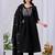 Black embroidered mul cotton kurta pant dupatta set | handwork & floral embroidery