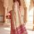Off White Color  Kashmiri Thread Wooven Work Silk Blend Saree