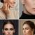 Wo  Set of 6 Gold-Plated Pear-Beaded Hoop Earrings 