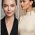 Wo  Set of 3 Rose-Gold-Plated Pear-Beaded Hoop Earrings