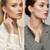 Wo  Set of 3 Rose-Gold-Plated Pear-Beaded Earrings 