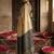 Beige colour handloom cotton saree with contrast border & tassels