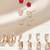 Wo  Set of 6 Rose-Gold-Plated Pear-Beaded Hoop Earrings