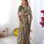 Grey color ready to wear saree with unstich blouse