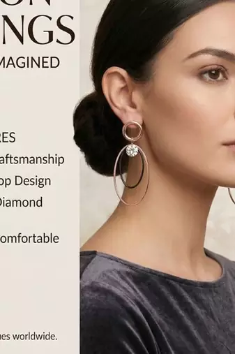   Beautiful Star Earrings Combo For Wo  & Girls