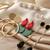 Wo  Set of 6 Gold-Plated Pear-Beaded Fashion Earrings