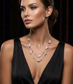 Multi layer/single layer chain pendant for wo  and girls