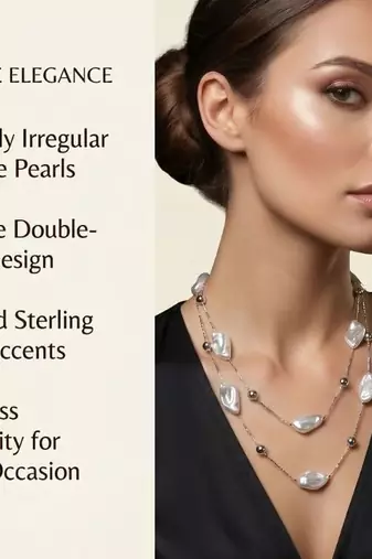 Multi layer/single layer chain pendant for wo  and girls