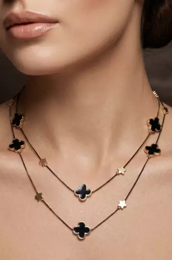 Multi layer/single layer chain pendant for wo  and girls
