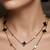 Multi layer/single layer chain pendant for wo  and girls