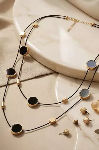 Multi layer/single layer chain pendant for wo  and girls
