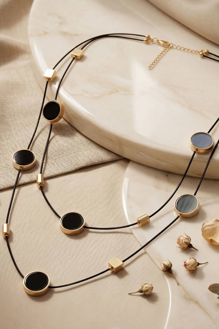 Multi layer/single layer chain pendant for wo  and girls