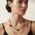 Multi layer/single layer chain pendant for wo  and girls