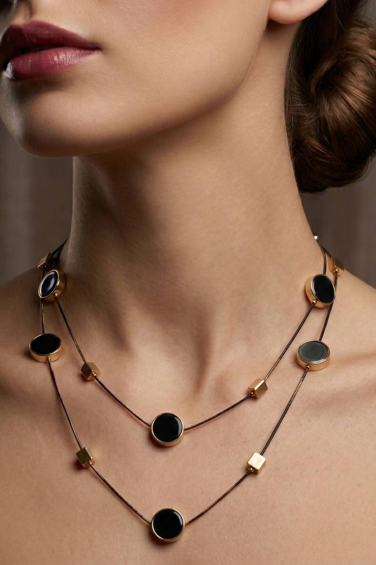 Multi layer/single layer chain pendant for wo  and girls