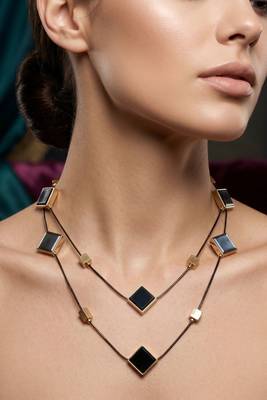 Multi layer/single layer chain pendant for wo  and girls 3
