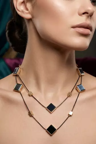 Multi layer/single layer chain pendant for wo  and girls