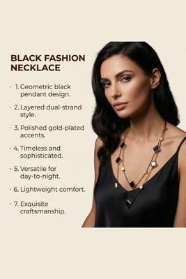 Multi layer/single layer chain pendant for wo  and girls 4