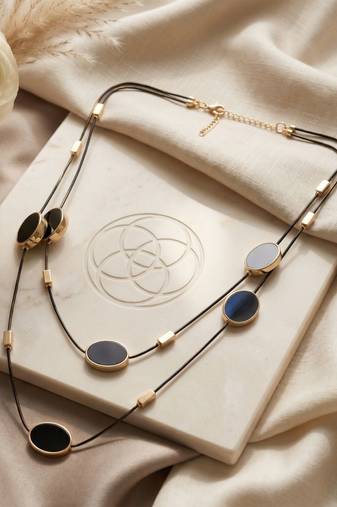 Multi layer/single layer chain pendant for wo  and girls