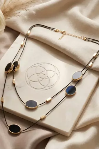 Multi layer/single layer chain pendant for wo  and girls