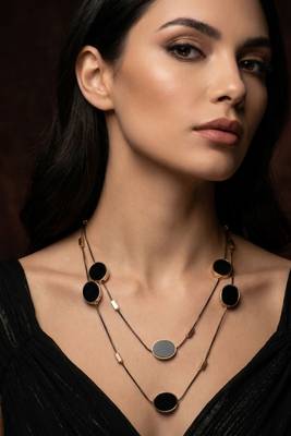 Multi layer/single layer chain pendant for wo  and girls 2