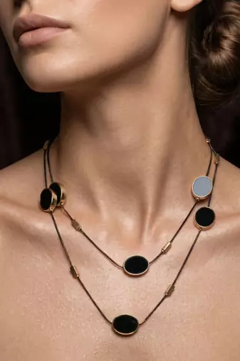 Multi layer/single layer chain pendant for wo  and girls