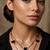 Multi layer/single layer chain pendant for wo  and girls
