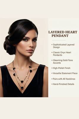 Multi layer/single layer chain pendant for wo  and girls 6