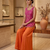Women's ethnic embroidered sleeveless top sharara set