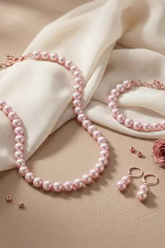 Traditional Pearl Necklace Set for Wo      Festive & Party Wear Indian Jewelry