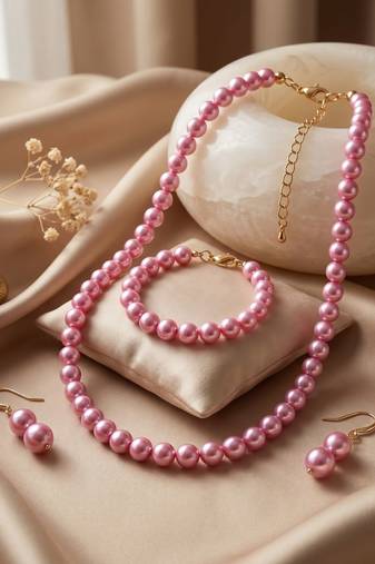 Traditional Pearl Necklace Set for Wo      Festive & Party Wear Indian Jewelry