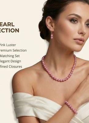 Traditional Pearl Necklace Set for Wo      Festive & Party Wear Indian Jewelry 3