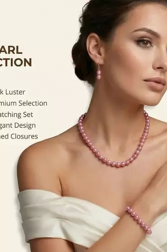 Traditional Pearl Necklace Set for Wo      Festive & Party Wear Indian Jewelry