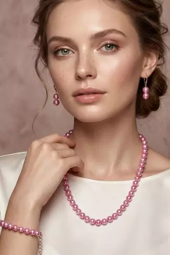 Traditional Pearl Necklace Set for Wo      Festive & Party Wear Indian Jewelry