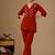 Rust cotton flex co-ord set