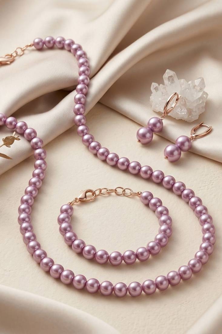 Traditional Pearl Necklace Set for Women – Festive & Party Wear Indian Jewelry