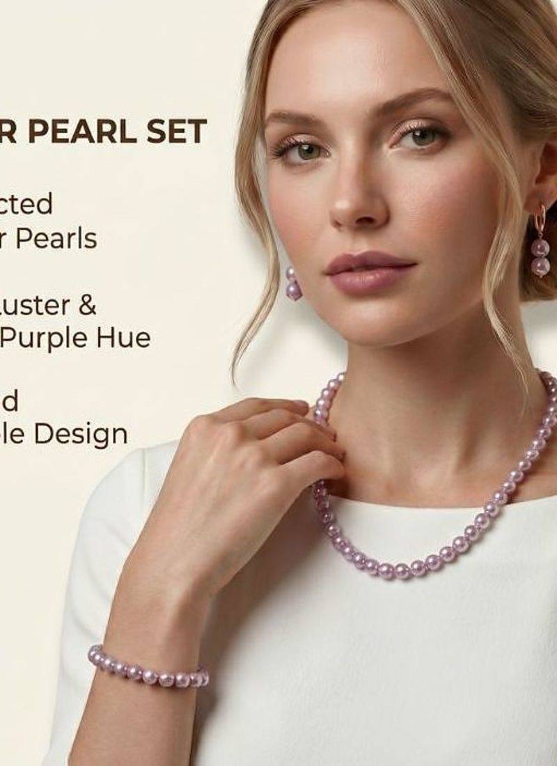 Traditional Pearl Necklace Set for Women – Festive & Party Wear Indian Jewelry