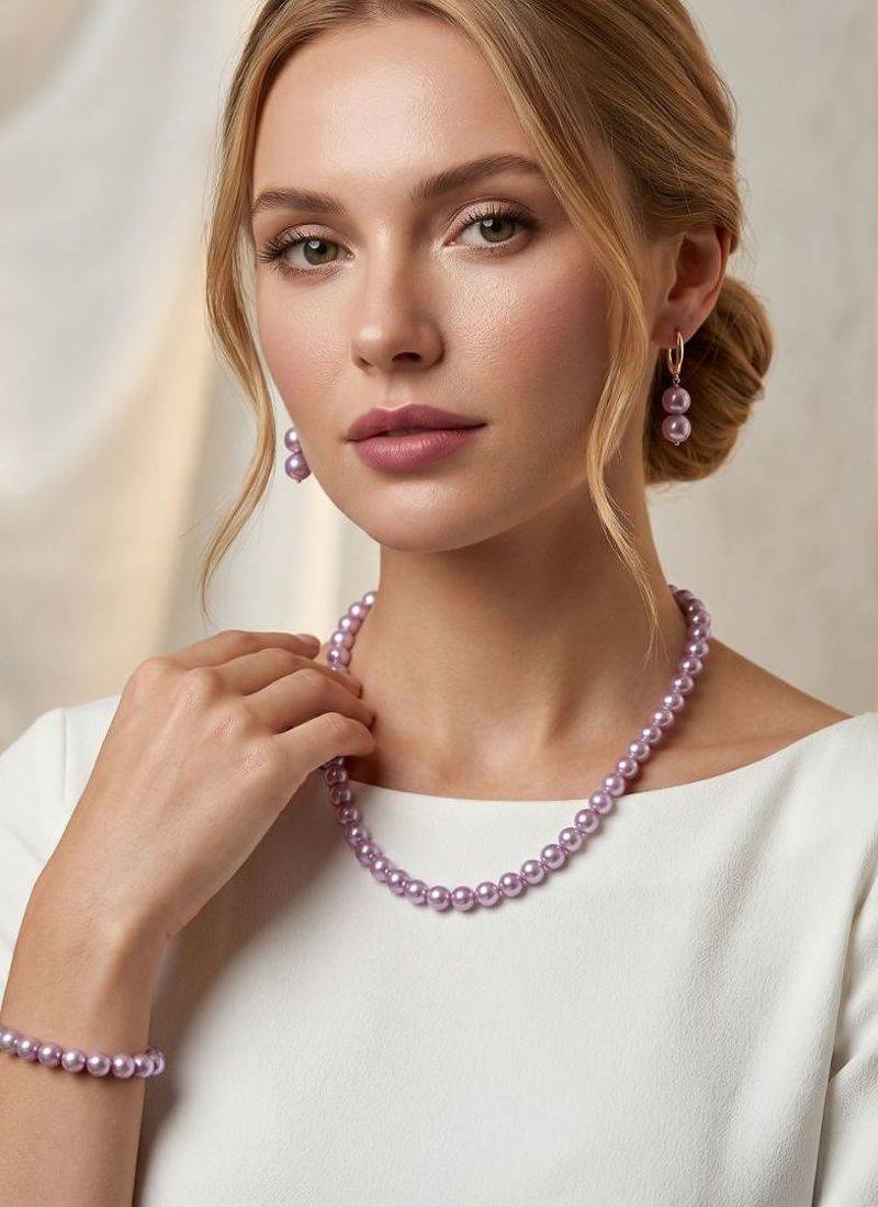 Traditional Pearl Necklace Set for Women – Festive & Party Wear Indian Jewelry