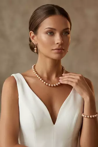  Traditional Pearl Necklace Set for Wo      Festive & Party Wear Indian Jewelry