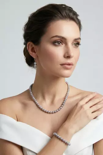 Traditional Pearl Necklace Set for Wo      Festive & Party Wear Indian Jewelry