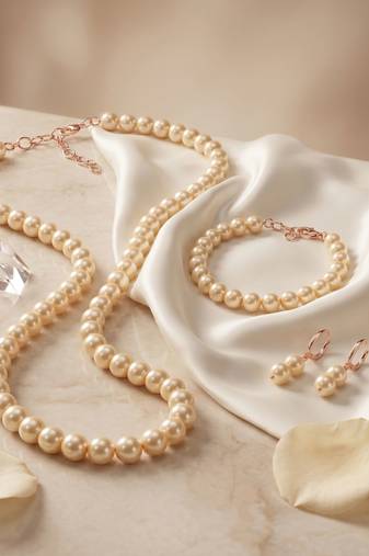 Traditional Pearl Necklace Set for Wo      Festive & Party Wear Indian Jewelry